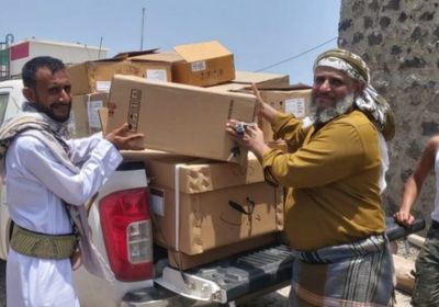 تجهيزات من الصحة العالمية لإنشاء مركز عزل بالمخا