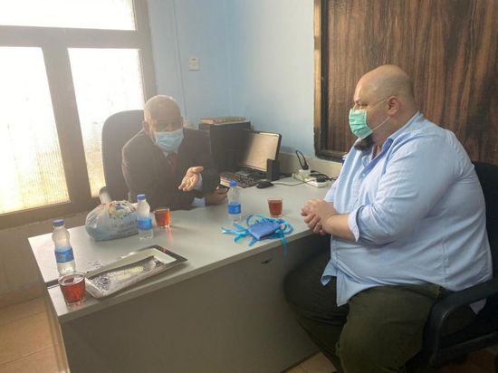 بحث جهود منظمة أطباء بلا حدود بعدن