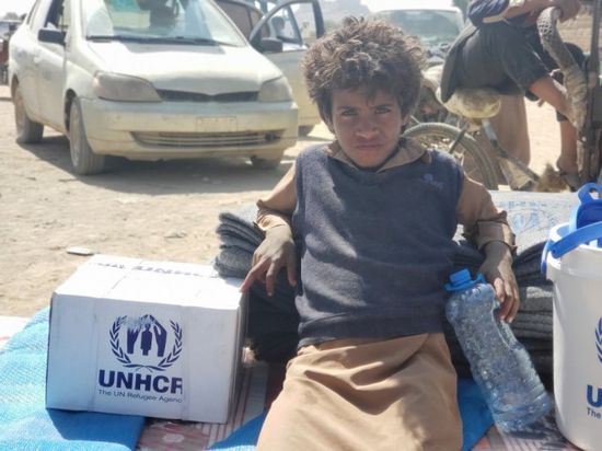 70% عجزا في تمويل "مفوضية اللاجئين" باليمن