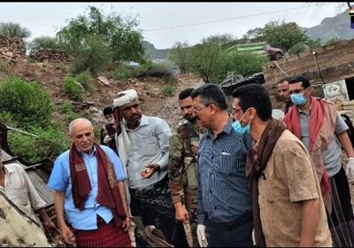 "انتقالي الضالع" يطالب بسرعة إزالة مخلفات السيول