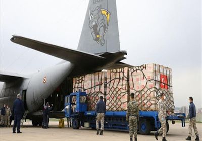  طائرة شحن عسكري تركية تهبط بمطار مصراتة الليبي