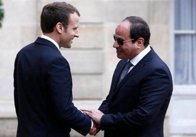  السيسي وماكرون يؤكدان على ضرورة التوصل لحل سياسي في ليبيا