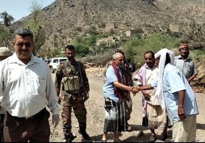 رئيس انتقالي الضالع يوجه بفتح طرق ذي حران