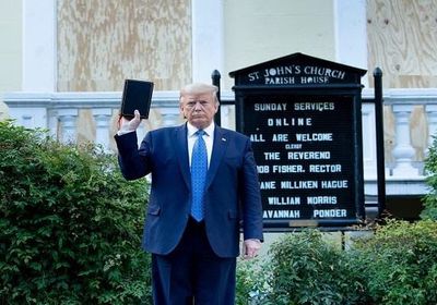  ترامب من كنيسة ساينت جون: سنضمن أمن أمريكا