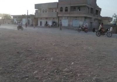 سقوط قذائف هاون حوثية على حيس