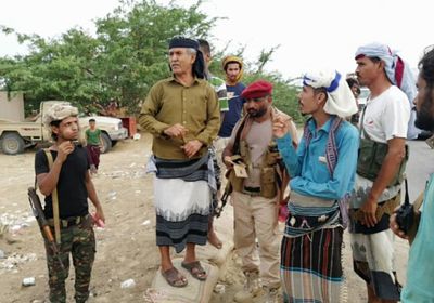 الحوتري يزور جبهة أبين ويطلع على التطورات الميدانية