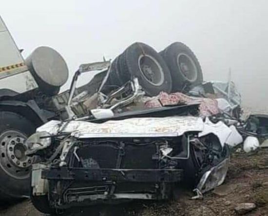 7 ضحايا في تصادم قاطرة وسيارة بعقبة عبدالله غريب
