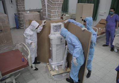 يونيسف ترسل 4 أجهزة تنفس إلى تعز