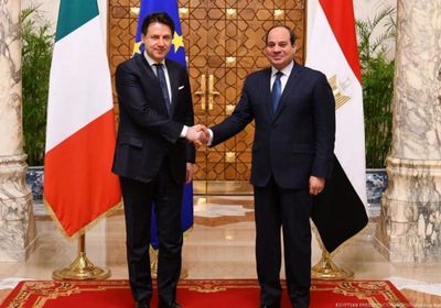 مصر وإيطاليا تتفقان على رفض التدخل والحل السلمي في ليبيا
