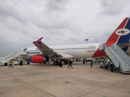 150 عالقا يصلون إلى مطار سيئون من الأردن