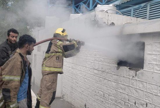 السيطرة على حريق في مستشفى باصهيب