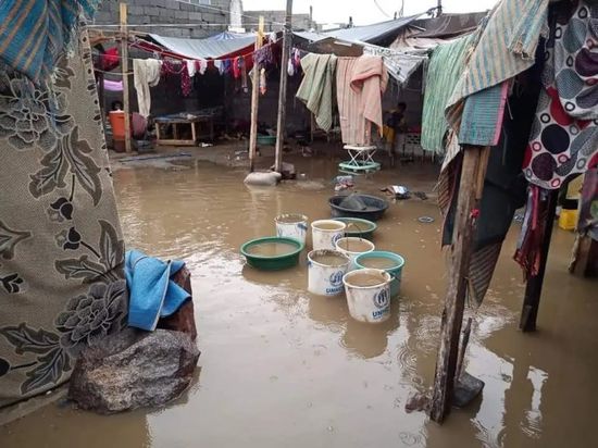 الشرق الأوسط: خسائر بمخيمات النزوح جراء الأمطار