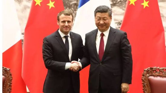 الرئيس الفرنسي يؤكد لبكين أهمية الشراكة بين الصين وأوروبا