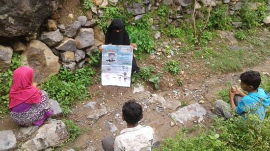 "يونيسيف" توعي السكان بخطورة كورونا