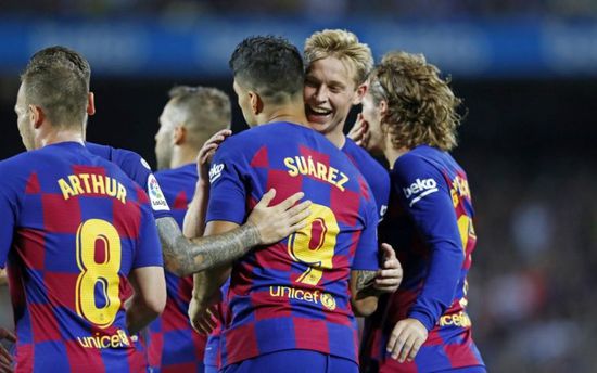 سيتيين يطالب لاعبي برشلونة بالفوز بمبارياتهم المتبقية في الدوري الإسباني