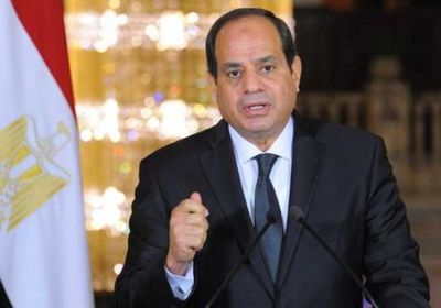 السيسي يؤكد حرص مصرعلى استعادة أركان الدولة الليبية