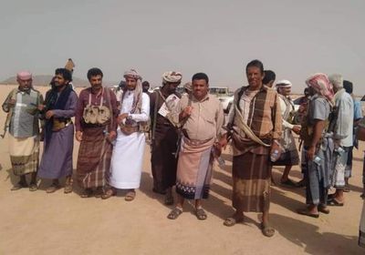 بالصور.. قبائل شبوة تطالب بطرد مليشيا الإخوان