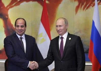 الرئيس الروسي والمصري يبحثان تطورات الأزمة الليبية