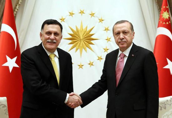  أردوغان: عمليات السيطرة على قاعدة الجفرة الجوية بليبيا مستمرة