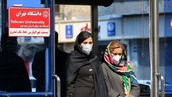  إيران تُسجل 74 وفاة و2095 إصابة جديدة بفيروس كورونا