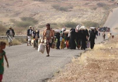 نزوح 15 ألف أسرة باليمن خلال 2020