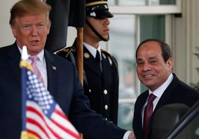  الرئيس المصري ونظيره الأمريكي يبحثان تطورات الوضع في ليبيا
