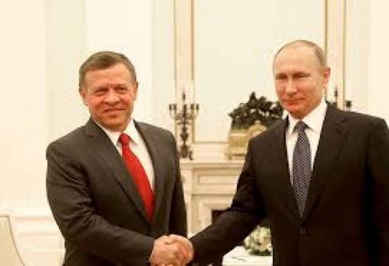 العاهل الأردني يناقش مع نظيره الروسي آخر التطورات الإقليمية والدولية