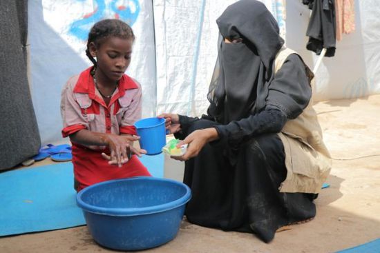 يونيسف: 25% من مصابي الكوليرا باليمن أطفال