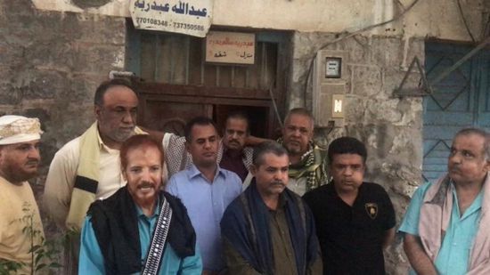 وفد "الانتقالي" يتضامن مع أسرة الشهيد مدرم