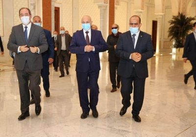 الرئيس الجزائري يستقبل رئيس مجلس النواب الليبي