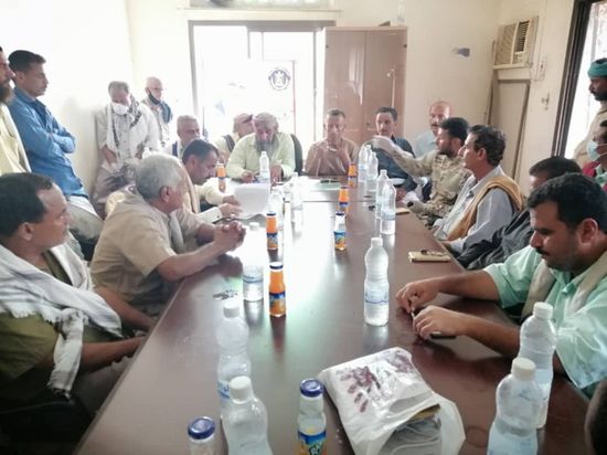 تطوير المرافق وتعظيم الإيرادات أولويات السلطة المحلية بردفان