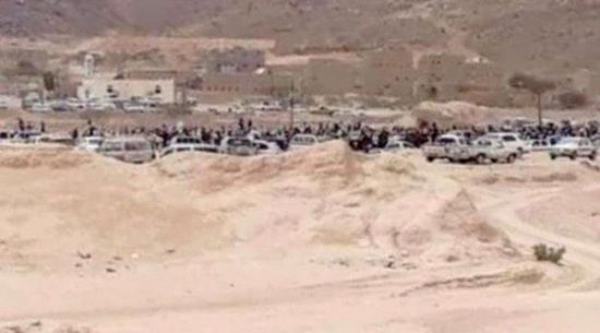 تشييع جثمان بن ضباب ضحية رصاص الإخوان بجردان