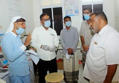 بالصور.. "انتقالي غيل باوزير" يتفقد احتياجات المراكز الصحية