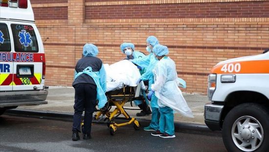  أمريكا تًسجل 767 وفاة و25540 إصابة جديدة بفيروس كورونا