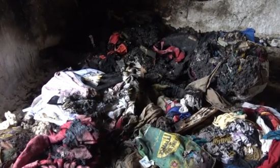 قصف الحوثيين يحرق منزلًا بحيس (فيديو)