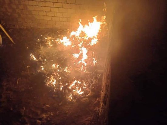 بالصور.. مصادرة كمية ضخمة من القات بساحل حصيحصة