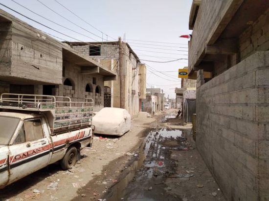 تدفق الصرف الصحي في حارة قدرالله بجعار