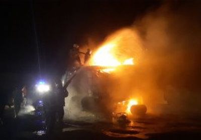 سوريا.. مصرع شخص وإصابة 4 في انفجار 11 صهريجًا