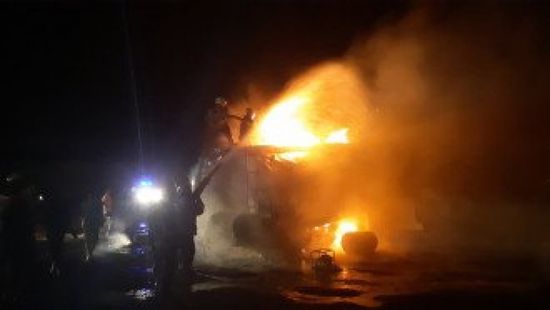 سوريا.. مصرع شخص وإصابة 4 في انفجار 11 صهريجًا