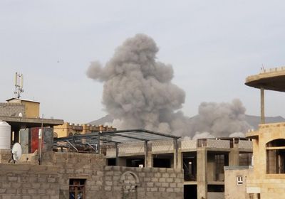 مقاتلات التحالف تقصف مواقع مليشيا الحوثي في نهم