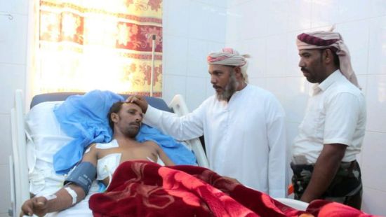 الثقلي يقف على التطورات الصحية للجريح فيصل سعد