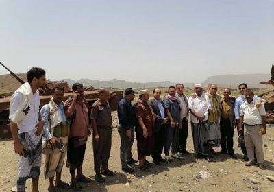 القوات الجنوبية بكرش تتلقى إمدادات غذائية من "الانتقالي"