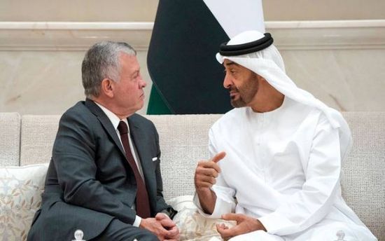 ولي عهد أبو ظبي يبحث مع العاهل الأردني القضايا الإقليمية
