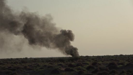 جريحان في انفجار عبوة ناسفة حوثية بالجاح