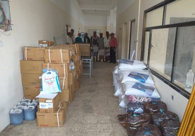 الحجر الصحي بردفان يتلقى معدات طبية