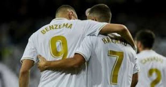 هازارد وبنزيما يقودان ريال مدريد أمام فالنسيا