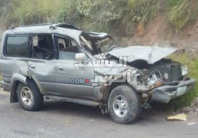 إصابة 4 أشخاص بحادث مروري في إب (صور)