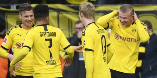 هالاند يهدي دورتموند إنجازا تاريخيا