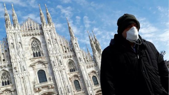 إيطاليا تُسجل 24 وفاة و224 إصابة جديدة بفيروس كورونا