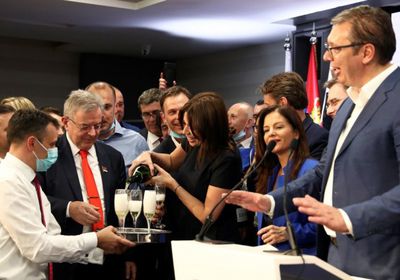 حزب الرئيس الصربي يحقق فوزًا كبيرًا في الانتخابات التشريعية